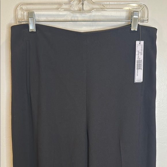 ELIE TAHARI OVERLAY WIDE LEG PANT SIDE ZIP CLOSURE NWT SIZE 12 - Picture 2 of 9